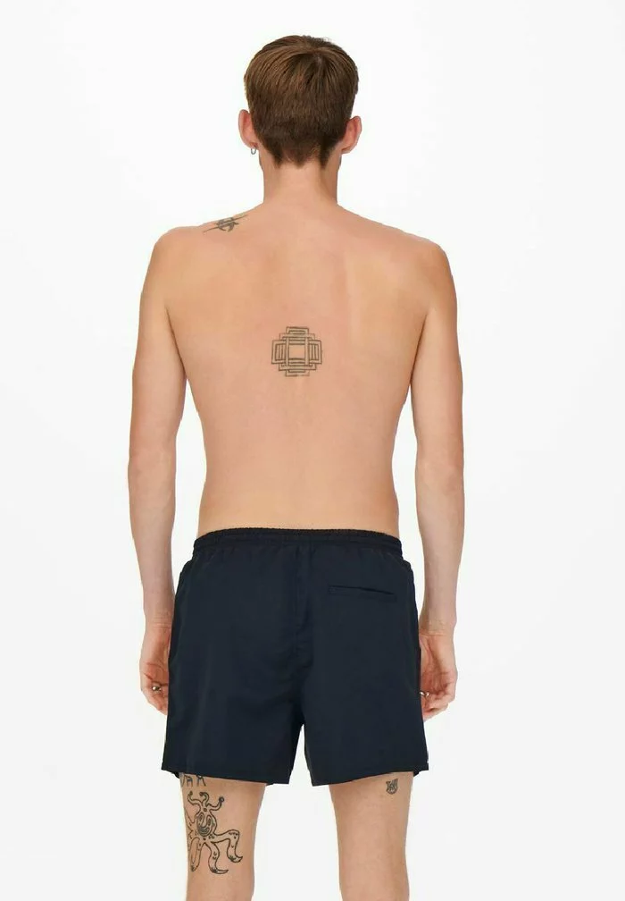 Only & Sons Short De Bain - Dark Navy 2 Only & Sons Short De Bain - Dark Navy – Image 2