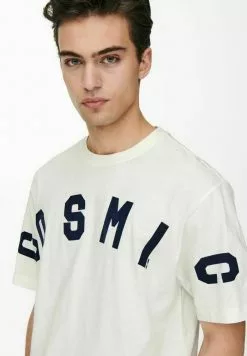 Only & Sons OVERSIZE - T-shirt Imprimé - Star White -Only & Sons Soldes Boutique 1d5f667d6a744d4288ad5349151ddad1
