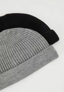 Only & Sons ONSSHORT BEANIE 2 PACK - Bonnet - Black/grey Melange 11 Only & Sons ONSSHORT BEANIE 2 PACK - Bonnet - Black/grey Melange -Only & Sons Soldes Boutique 1da884a5ef894eddb2a17e3034c1f9f9