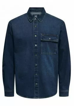 Only & Sons Veste En Jean - Blue Denim -Only & Sons Soldes Boutique 1e370f9532cf45e588be99ae7a12c232