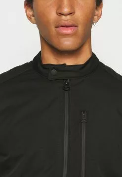 Only & Sons ONSPASCAL RACER JACKET - Veste Mi-saison - Black -Only & Sons Soldes Boutique 1e3d4ba954f645d983161633ffd96edc
