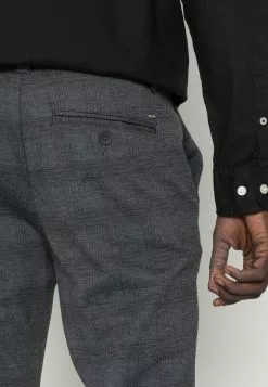 Only & Sons ONSMARK NEW CHECK PANT - Chino - Grey -Only & Sons Soldes Boutique 1f74fe0b87324ccc8979a57f1c3ba6e4