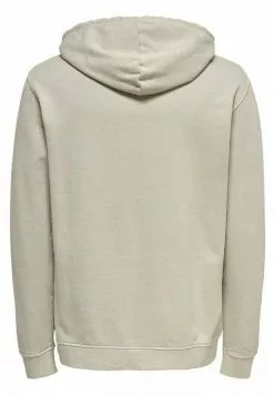 Only & Sons Sweat à Capuche - Silver Lining -Only & Sons Soldes Boutique 1fc1b8785f9448d7b2e215b771e19ead