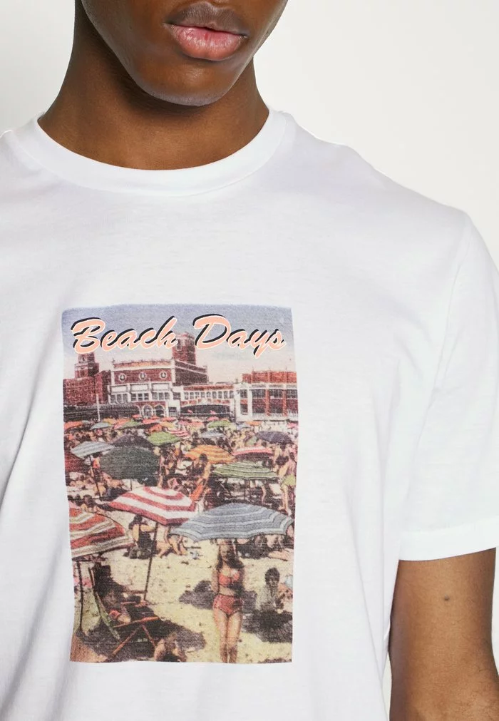 Only & Sons ONSIB REG TEE - T-shirt Imprimé - Bright White 6 Only & Sons ONSIB REG TEE - T-shirt Imprimé - Bright White – Image 6