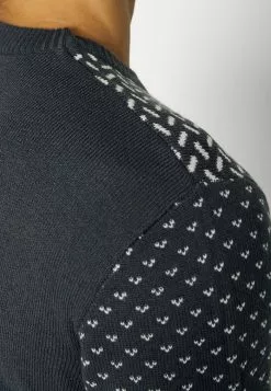 Only & Sons ONSX MAS GRUMPY BEER - Pullover - Dark Navy -Only & Sons Soldes Boutique 1ff6e532ba9a43ae8f5ab724451f78b8