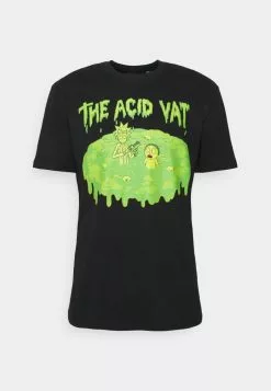 Only & Sons ONSRICKNMORTY TEE UNISEX - T-shirt Imprimé - Black