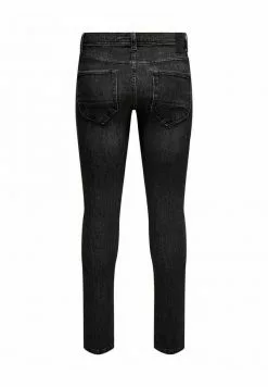 Only & Sons ONSLOOM LIFE - Jean Slim - Black Denim -Only & Sons Soldes Boutique 210a2129a0d44c1097d4bb8771eded7d