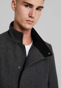 Only & Sons ONSOSCAR COAT - Manteau Classique - Dark Grey Melange -Only & Sons Soldes Boutique 21913fc2a60742bb82d68e5b5de929ca