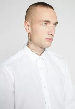 Only & Sons ONSSANE SOLID - Chemise - White -Only & Sons Soldes Boutique 2266a4793a894e90966a7dc9981fa220