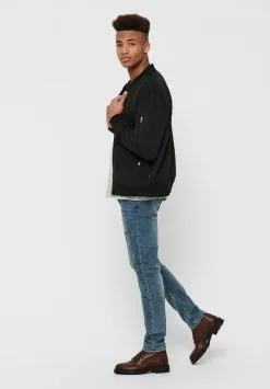 Only & Sons ONSJACK - Blouson Bomber - Black -Only & Sons Soldes Boutique 233a04fd0452450d8c67fc8642487973