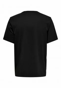 ONLY & SONS PRINT - T-shirt Imprimé - Black -Only & Sons Soldes Boutique 23970aa922684ca5b76265034b4caf9d