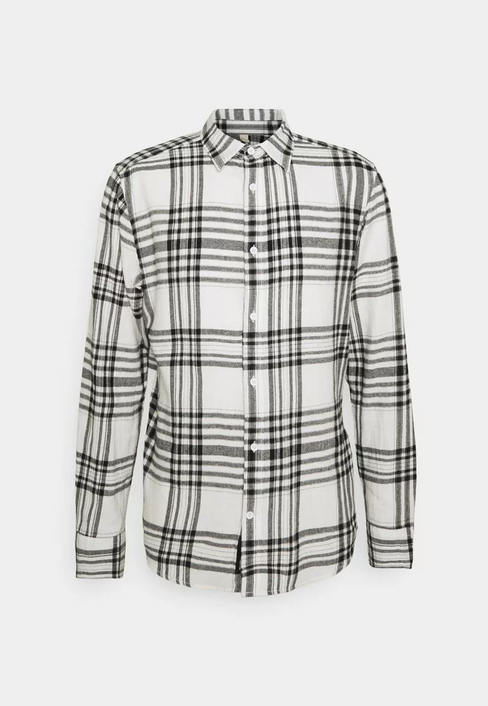 Only & Sons ONSNATE LIFE CHECK SHIRT - Chemise - Star White 5 Only & Sons ONSNATE LIFE CHECK SHIRT - Chemise - Star White – Image 5