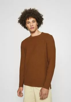 Only & Sons ONSDAN STRUCTURE CREW NECK - Pullover - Monk Robe