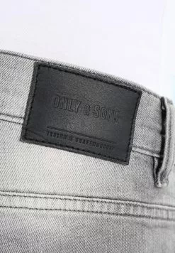Only & Sons ONSLOOM - Jean Slim - Grey Denim -Only & Sons Soldes Boutique 2607d453df3f4a5c87cd659474e15992