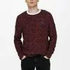 Only & Sons Pullover - Red Ochre