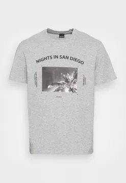 Only & Sons REG - T-shirt Imprimé - Light Grey -Only & Sons Soldes Boutique 27c7a35e5fdd42b99a020296c3971e8d