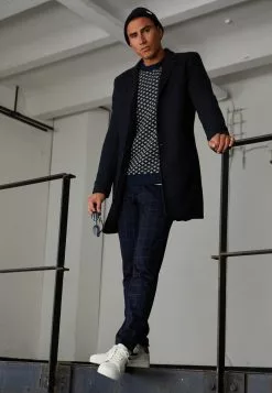 Only & Sons ONSMARK PANT CHECK - Pantalon Classique - Dark Navy -Only & Sons Soldes Boutique 27e710253e234c6b8591c4a2d209c3d3