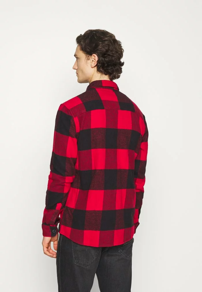 Only & Sons ONSMILO LIFE CHECK - Chemise - Fiery Red 3 Only & Sons ONSMILO LIFE CHECK - Chemise - Fiery Red – Image 3