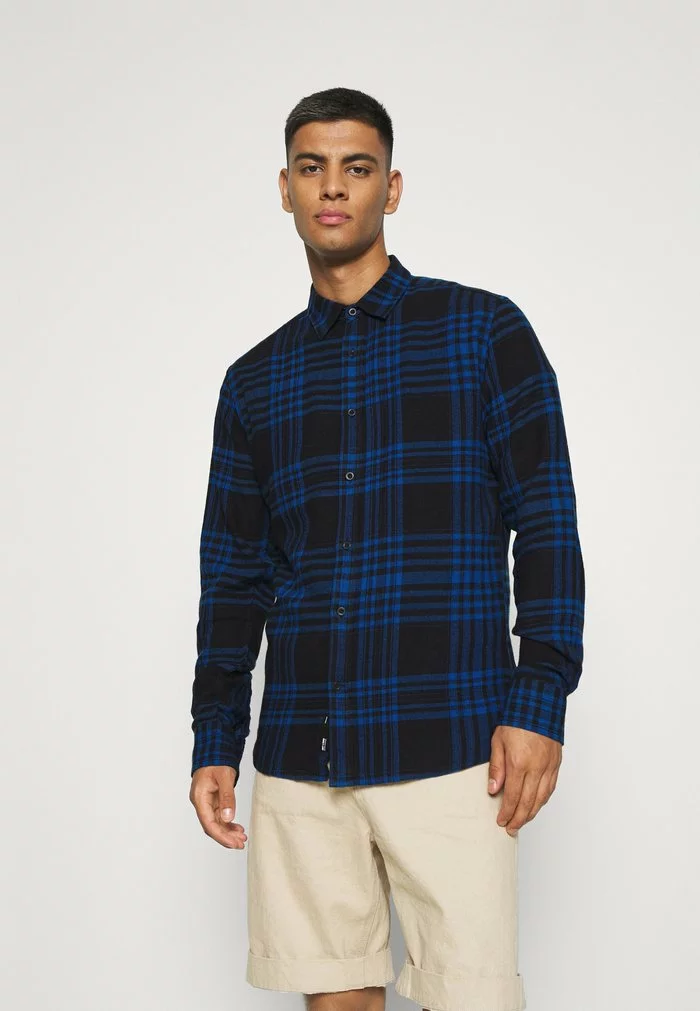 Only & Sons ONSNATE LIFE CHECK SHIRT - Chemise - Dark Navy 3 Only & Sons ONSNATE LIFE CHECK SHIRT - Chemise - Dark Navy – Image 3