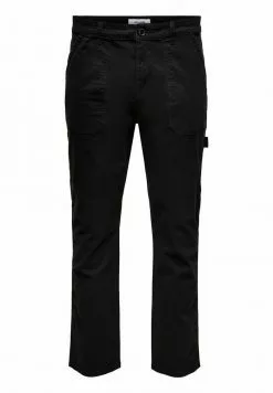 Only & Sons WORKWEAR - Pantalon Cargo - Black -Only & Sons Soldes Boutique 29f9884897ec424c8f1552bbfa79045e
