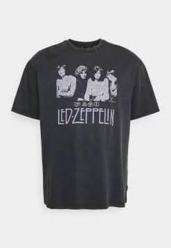 Only & Sons ONSLEDZEPPELIN TEE - T-shirt Imprimé - Black