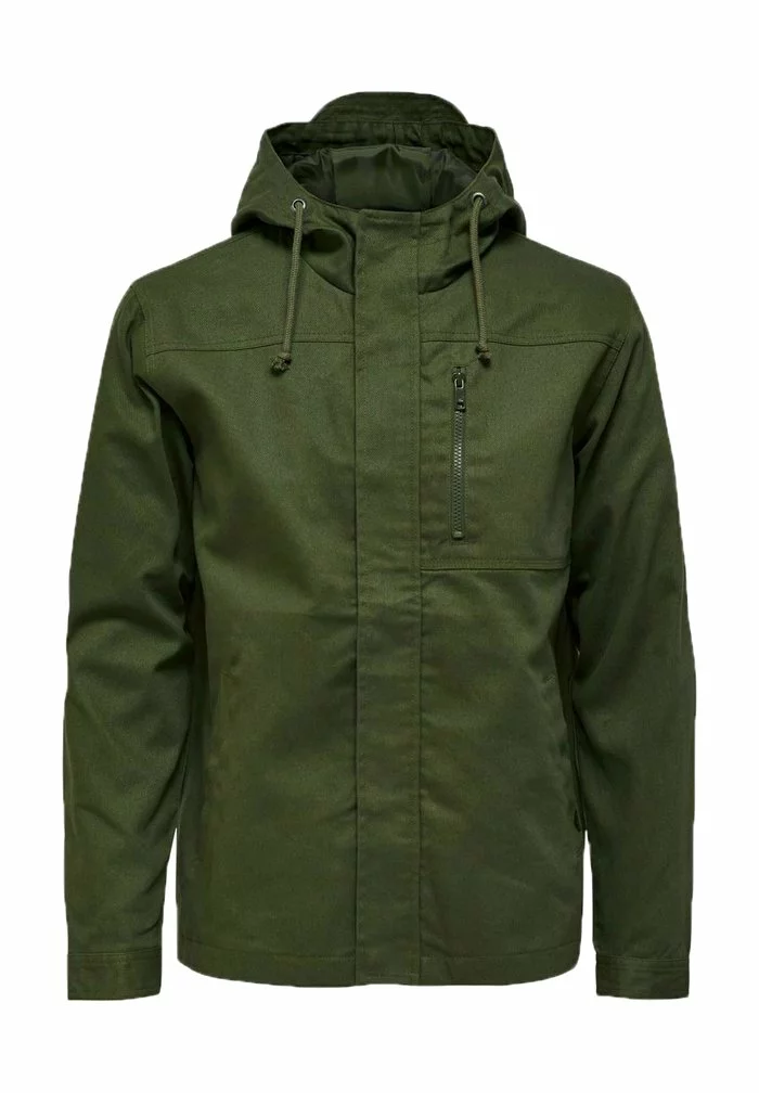 Only & Sons Veste Légère - Olive Night 6 Only & Sons Veste Légère - Olive Night – Image 6