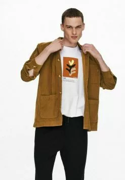 Only & Sons T-shirt Imprimé - Bright White