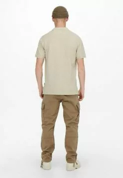 Only & Sons ONSTRAVIS - Polo - Silver Lining -Only & Sons Soldes Boutique 2adfc2a4d4214429b2266301c914d2e5