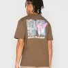 Only & Sons MTV TEE - T-shirt Imprimé - Teak