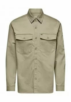 Only & Sons EINFARBIGES CARGO- - Chemise - Chinchilla -Only & Sons Soldes Boutique 2bc83db8bdb94d549656716982312fdf