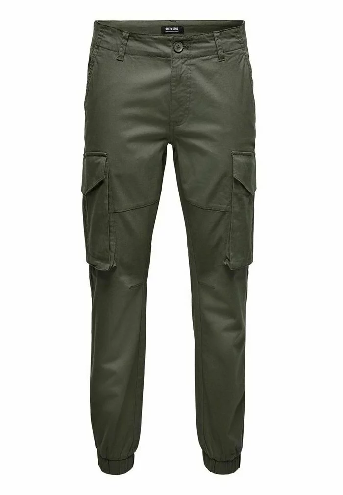 Only & Sons LIFE - Pantalon Cargo - Forest Night 1 Only & Sons LIFE - Pantalon Cargo - Forest Night