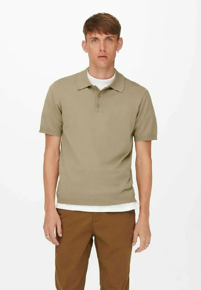 Only & Sons Polo - Chinchilla 1 Only & Sons Polo - Chinchilla