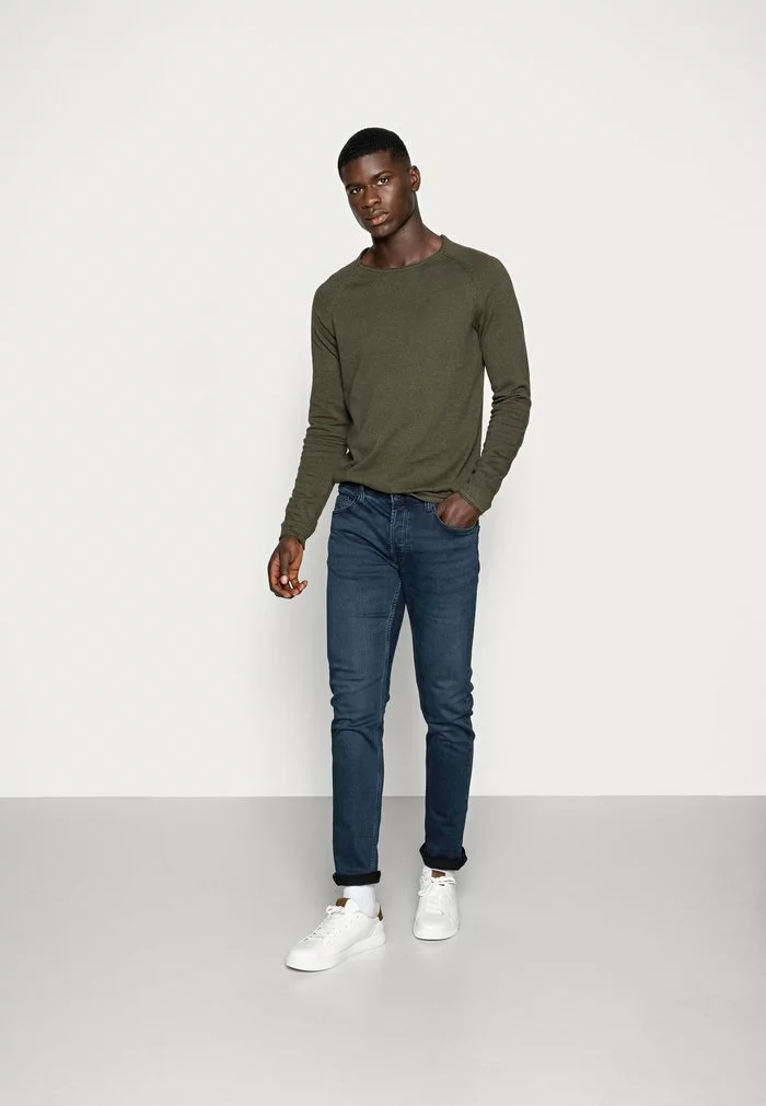 Only & Sons ONSLOOM DARK - Jean Slim - Blue Denim 2 Only & Sons ONSLOOM DARK - Jean Slim - Blue Denim – Image 2