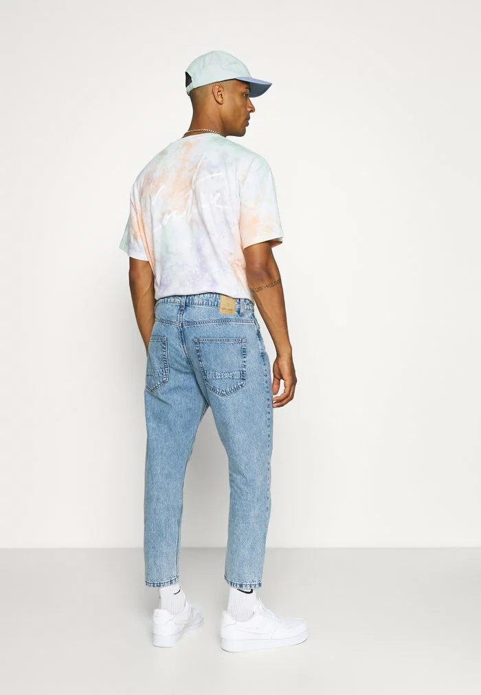 Only & Sons ONSAVI BEAM LIFE CROP - Jean Boyfriend - Blue Denim 3 Only & Sons ONSAVI BEAM LIFE CROP - Jean Boyfriend - Blue Denim – Image 3