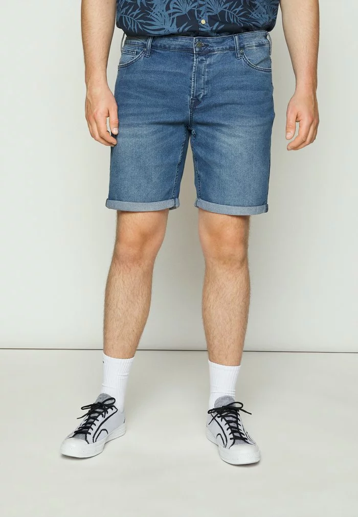 Only & Sons ONSPLY - Short En Jean - Blue Denim 4 Only & Sons ONSPLY - Short En Jean - Blue Denim – Image 4
