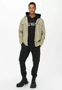 Only & Sons EINFARBIGES CARGO- - Chemise - Chinchilla -Only & Sons Soldes Boutique 2e225b57ea7c4afe84b8bccc0d1d62c6