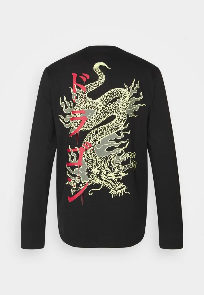 Only & Sons ONSTOMO LIFE TEE - T-shirt à Manches Longues - Black 6 Only & Sons ONSTOMO LIFE TEE - T-shirt à Manches Longues - Black – Image 6