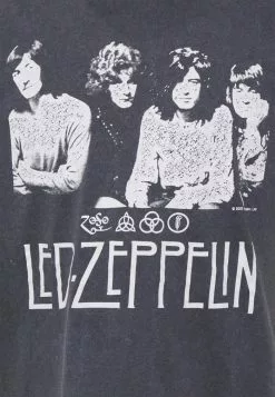 Only & Sons ONSLEDZEPPELIN TEE UNISEX - T-shirt Imprimé - Black -Only & Sons Soldes Boutique 2e36584202354cf7a5d562fa7a57bfba