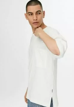 Only & Sons T-shirt Basique - Star White -Only & Sons Soldes Boutique 2f0542531a2b481e862a1d0d551659ce