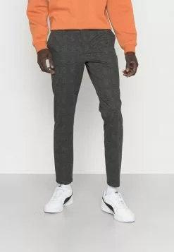 Only & Sons ONSMARK NEW CHECK PANT - Chino - Black