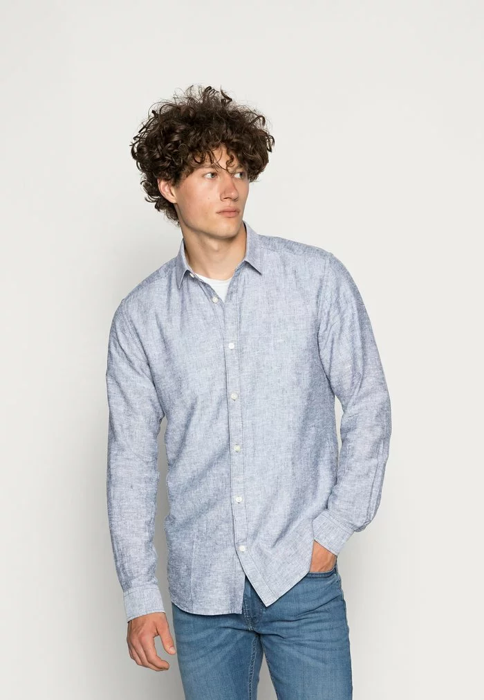 Only & Sons ONSCAIDEN SOLID - Chemise - Dress Blues 1 Only & Sons ONSCAIDEN SOLID - Chemise - Dress Blues