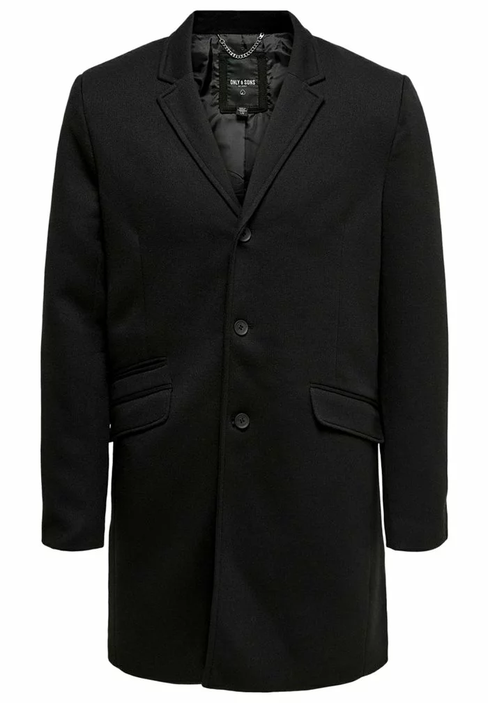 Only & Sons ONSJULIAN KING COAT - Manteau Classique - Black 2 Only & Sons ONSJULIAN KING COAT - Manteau Classique - Black – Image 2