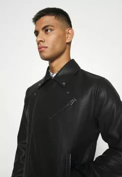 Only & Sons ONSAKSEL BIKER JACKET - Veste En Similicuir - Black