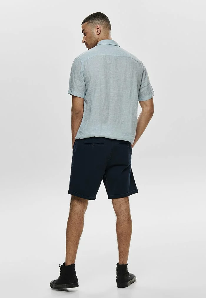 Only & Sons Short - Blue Denim 3 Only & Sons Short - Blue Denim – Image 3