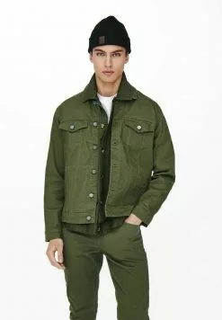 Only & Sons Veste En Jean - Olive Night