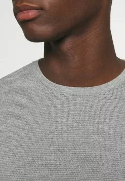 Only & Sons ONSPANTER LIFE CREW - Pullover - Medium Grey Melange -Only & Sons Soldes Boutique 328e859f13af4b37bd31cac022647b24