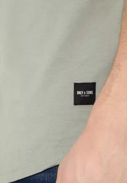 Only & Sons T-shirt Basique - Seagrass -Only & Sons Soldes Boutique 33ab39ebf04641739aadadc23000ad4b