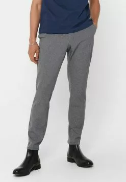 Only & Sons ONSMARK - Pantalon Classique - Medium Grey Melange