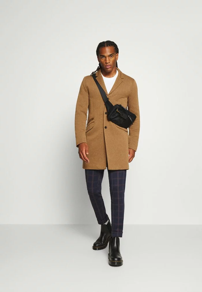 Only & Sons ONSJULIAN KING COAT - Manteau Classique - Camel/melange 2 Only & Sons ONSJULIAN KING COAT - Manteau Classique - Camel/melange – Image 2