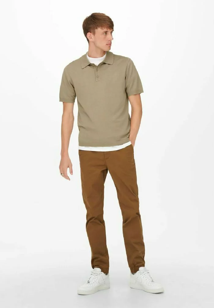 Only & Sons Polo - Chinchilla 2 Only & Sons Polo - Chinchilla – Image 2